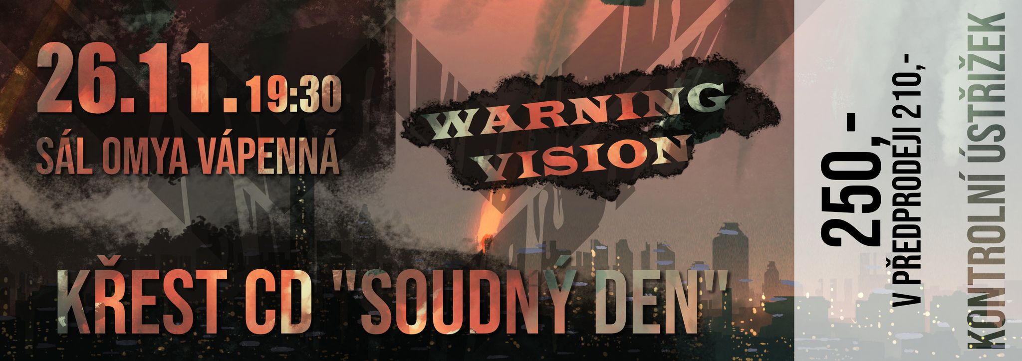 Křest CD " Soudný den " Warning Vision - Obrázek 4
